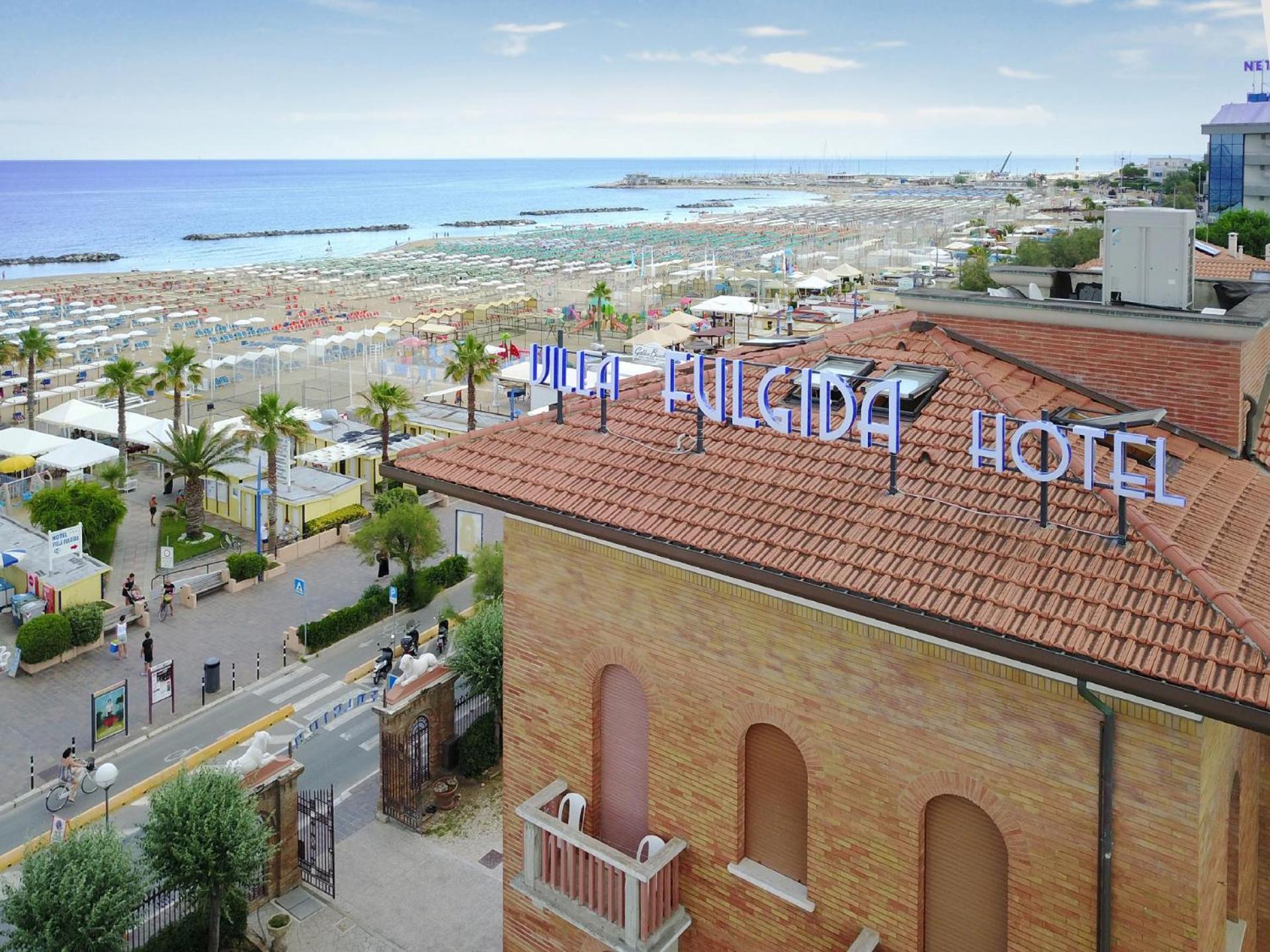 Hotel Villa Fulgida 카톨리카 외부 사진